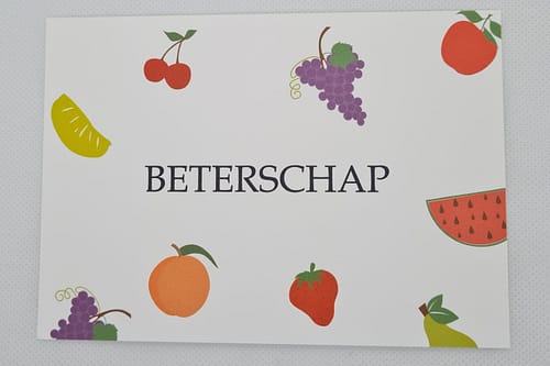 Beterschap vruchten