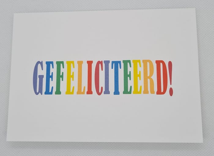 Kaartenset gefeliciteerd - Afbeelding 4