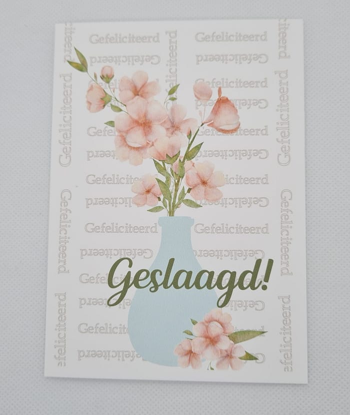 Vaas en bloemen